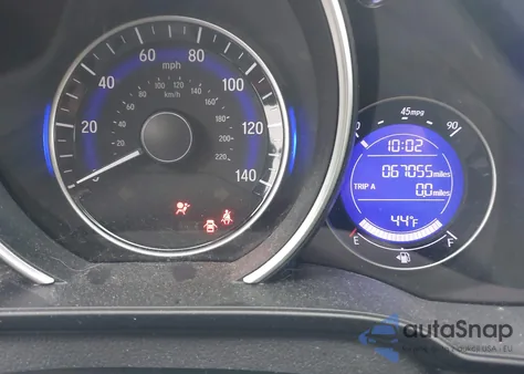 2019 Honda Fit Lx из США, поврежденный, VIN 3HGGK5H44KM702837